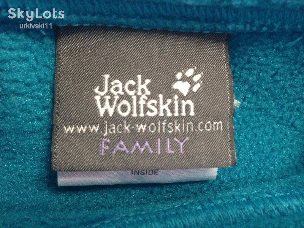 Флисовая кофта Jack Wolfskin,р.128,Вьетнам - фото фото фото 2