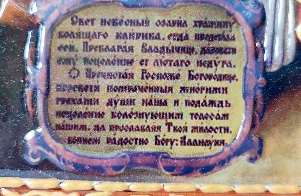 Икона Божией Матери Целительница - фото фото фото 2