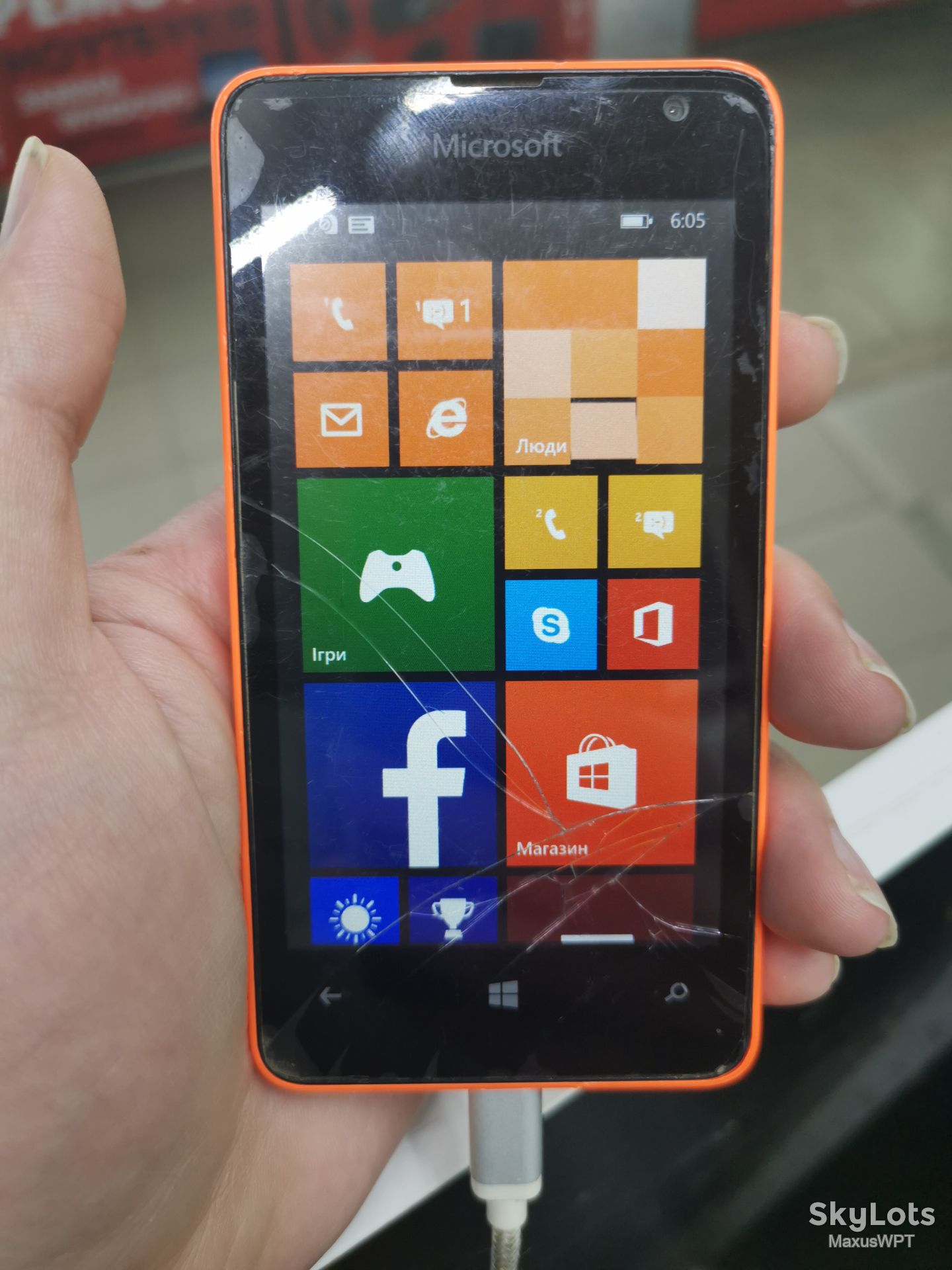 #872 Nokia Lumia 430 sklad orange - фото фото фото 1