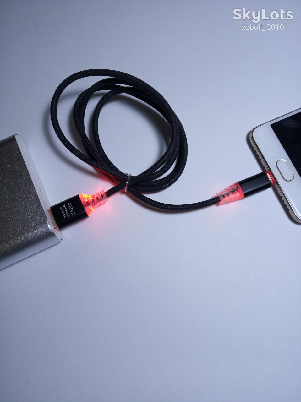 Шнур для мобильного LED USB-USB micro кабель - фото фото фото 4