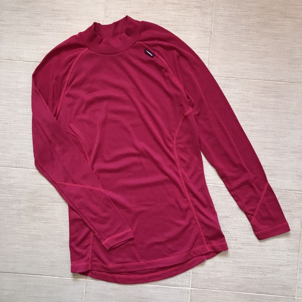 Термобелье, кофта, французского бренда, Wed'ze simple warm, Decathlon.  XL - фото фото фото 2