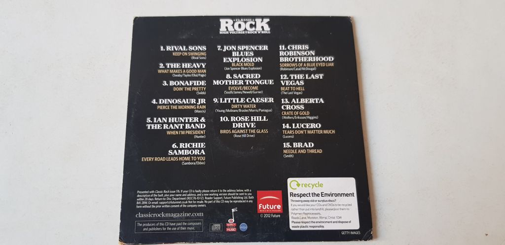 Rival Sons/Bonafide/Richie Sambora/The  Heavy... CD фірмовий - фото фото фото 1