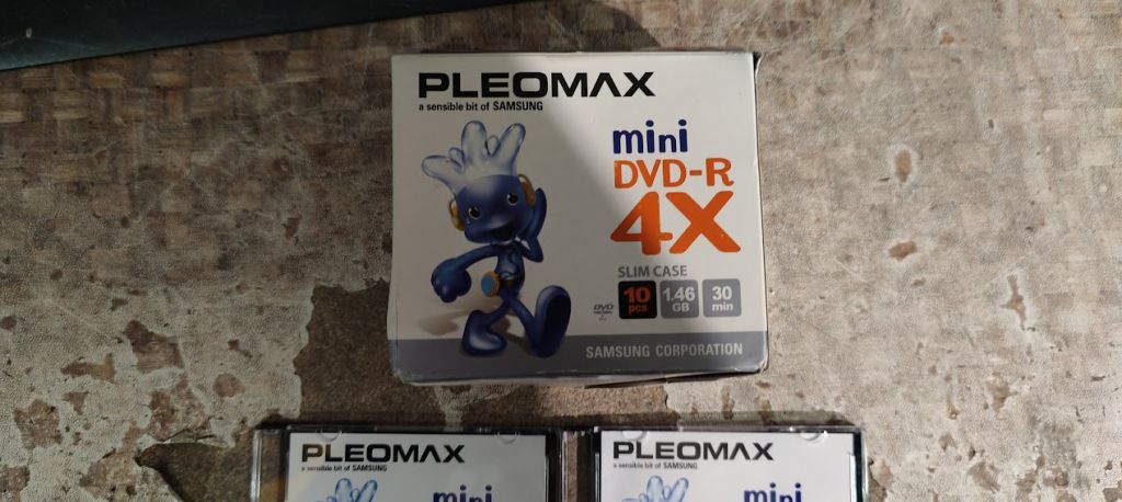 Диск Pleomax mini DVD-R 1.46Gb 4X 5шт. № НОВ240804201 - фото фото фото 2