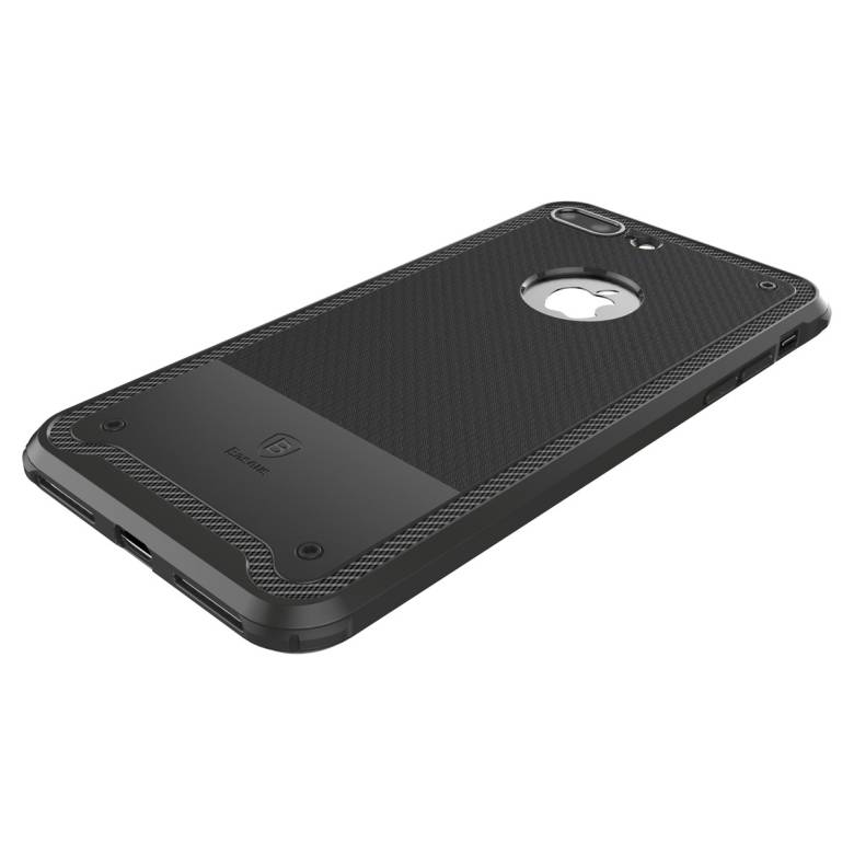 Чехол Baseus для iPhone 8 Plus/7 Plus Shield Black (ARAPIPH7P-TS01) - фото фото фото 3