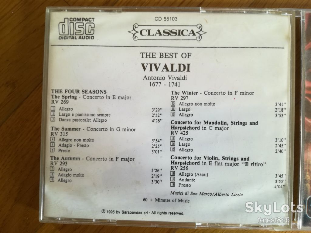 The best of Vivaldi  (2)-состояние: 4 - фото фото фото 4