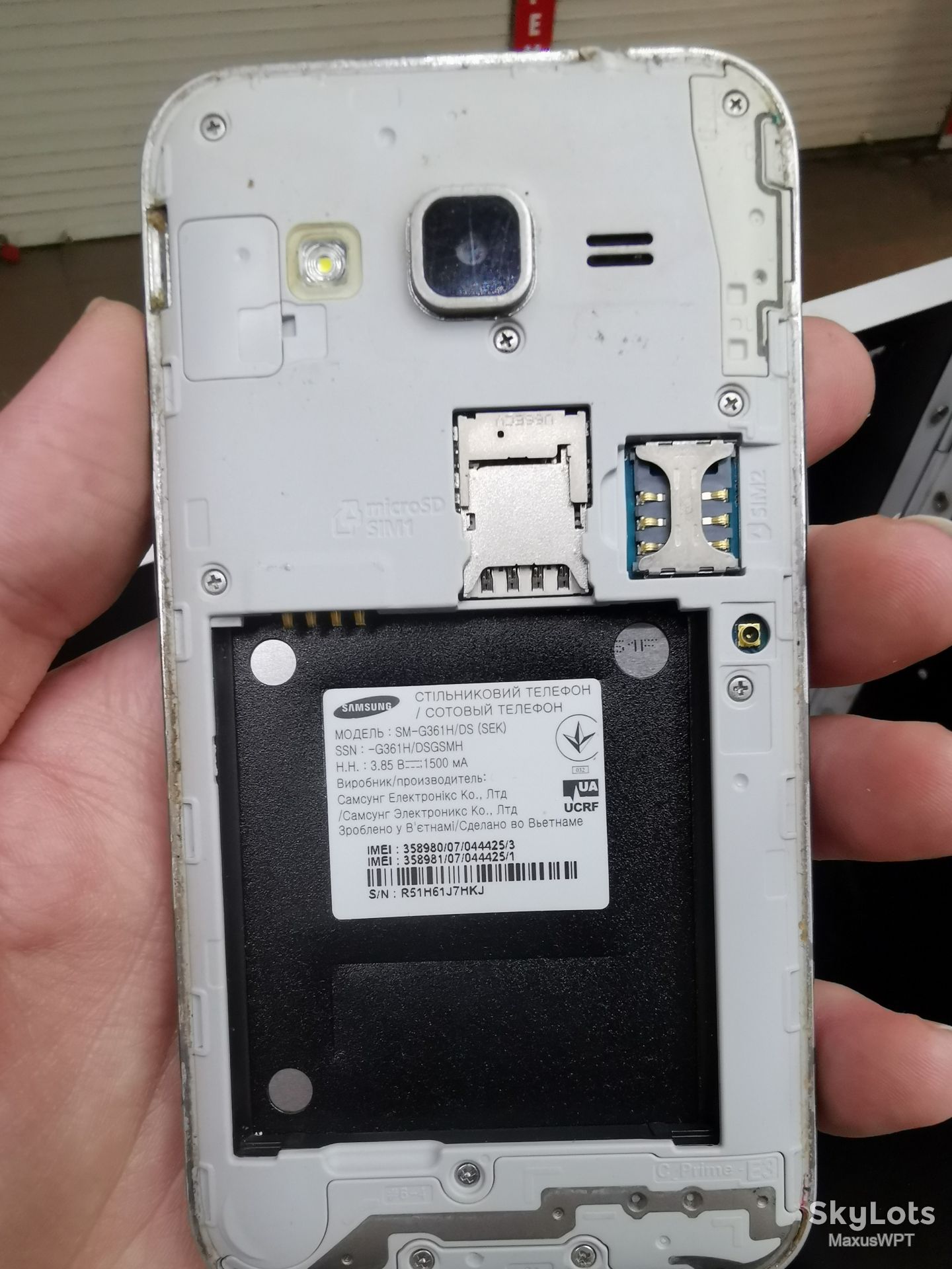 #385 Sklad samsung  g361 core prime gray - фото фото фото 4
