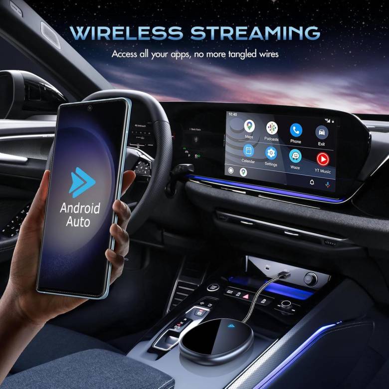 Беспроводной адаптер Android Auto EVARY, проводной OEM-адаптер Autoper для устройств Android 11.0 - фото фото фото 4