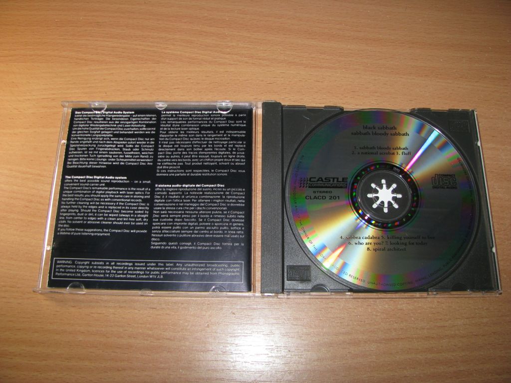 BLACK SABBATH - Sabbath Bloody Sabbath   (1986 Castle) OZZY - фото фото фото 1