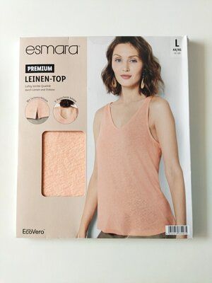 Жіноча лляна майка Esmara S,M,L - фото фото фото 1