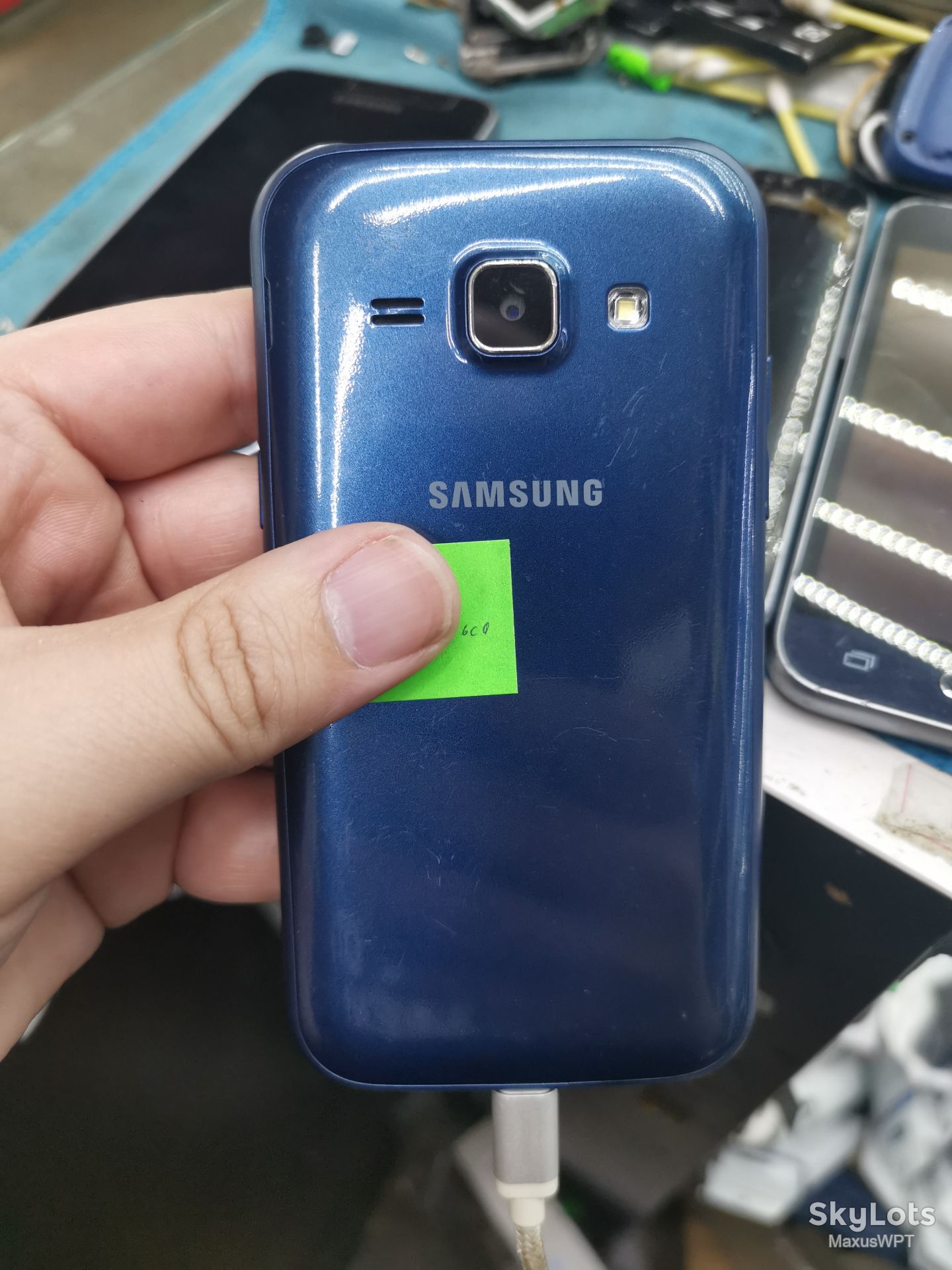 #972 Sklad Samsung  j100  blue 1 - фото фото фото 2