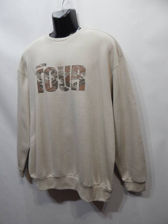 Мужская демисезонная теплая кофта (свитшот) р.52-54 (XL) 067ZMT (только в указанном размере, только  - фото фото фото 3