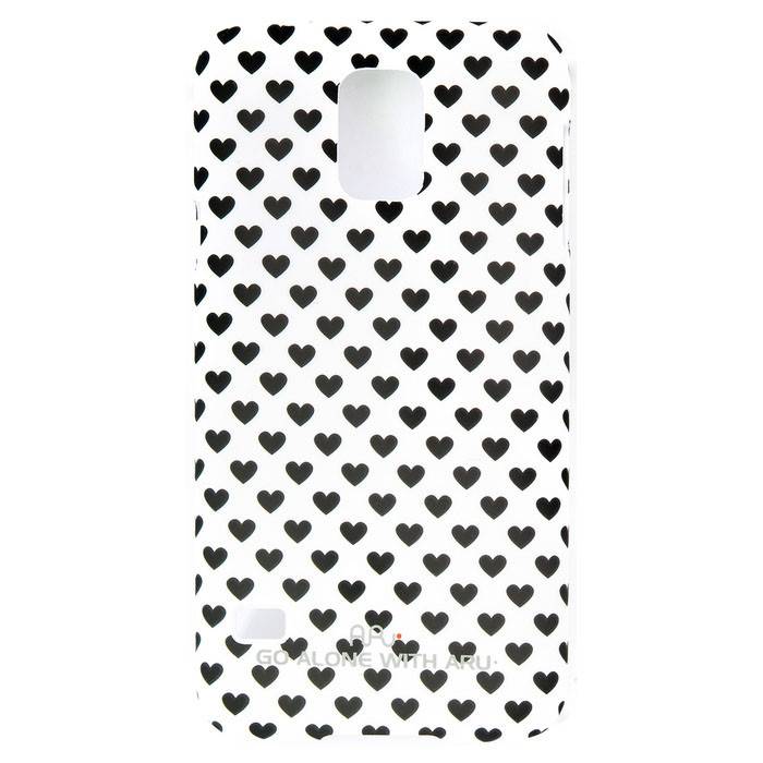 Чехол ARU для Samsung Galaxy S5 Hearts Black - фото фото фото 0