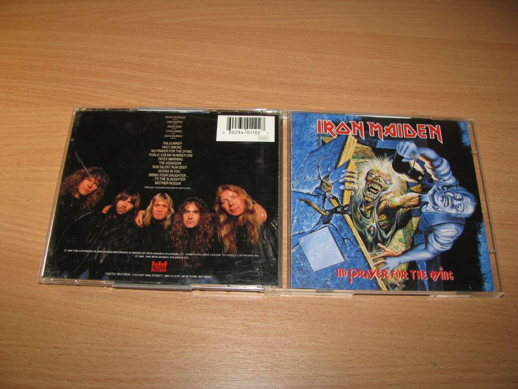 IRON MAIDEN - No Prayer For The Dying  (1995 CASTLE 2CD,USA) - фото фото фото 0