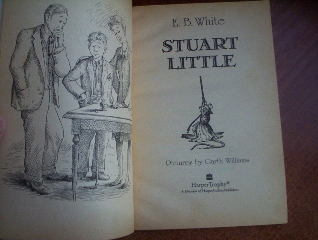 F B White. Stuart Little. Стюарт Літтл. 1973 англ мова. - фото фото фото 1