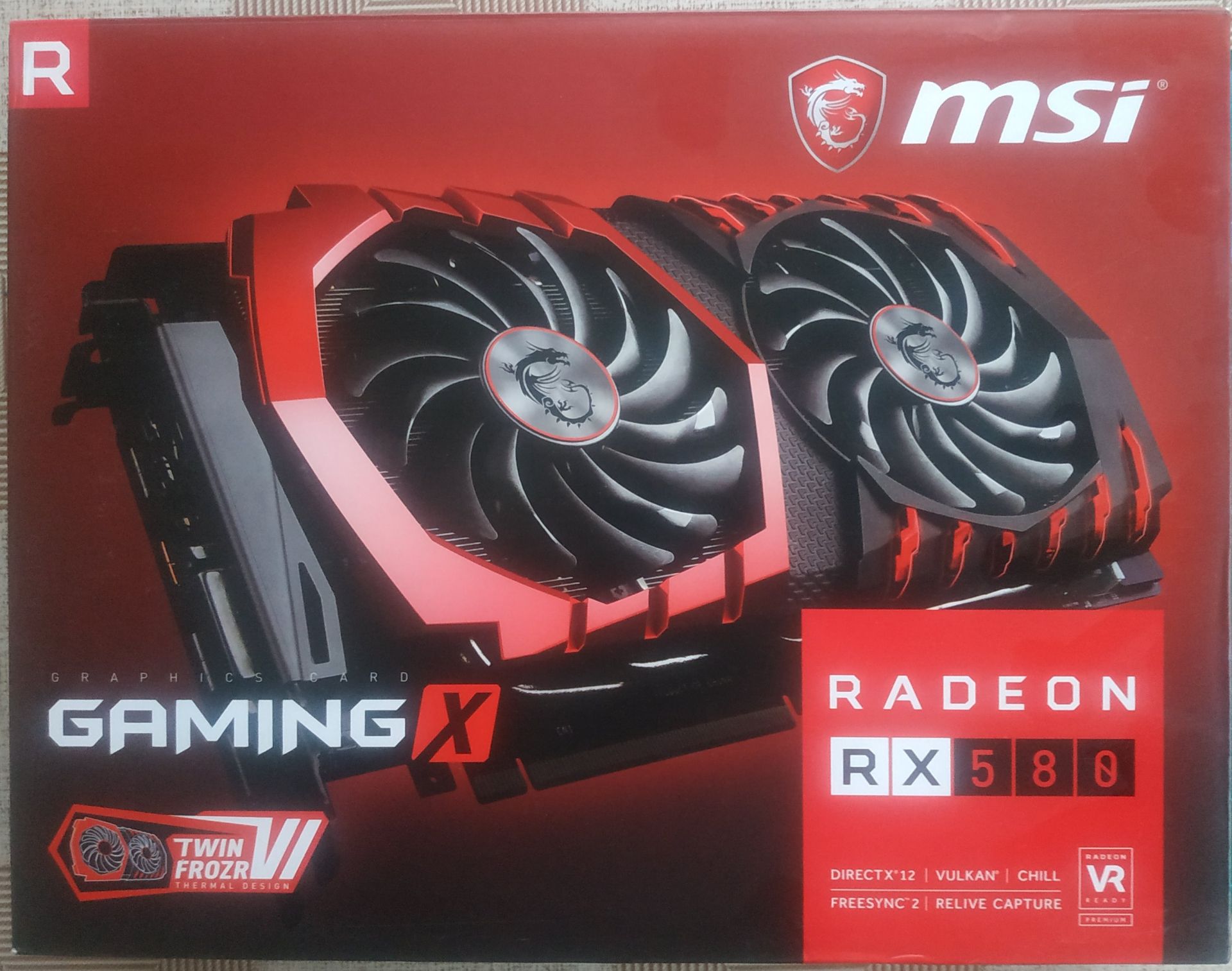 MSI TWIN RX580 8G GAMING - фото фото фото 5