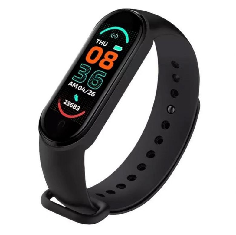 Фітнес браслет трекер Smart band M6 Чорний - фото фото фото 0
