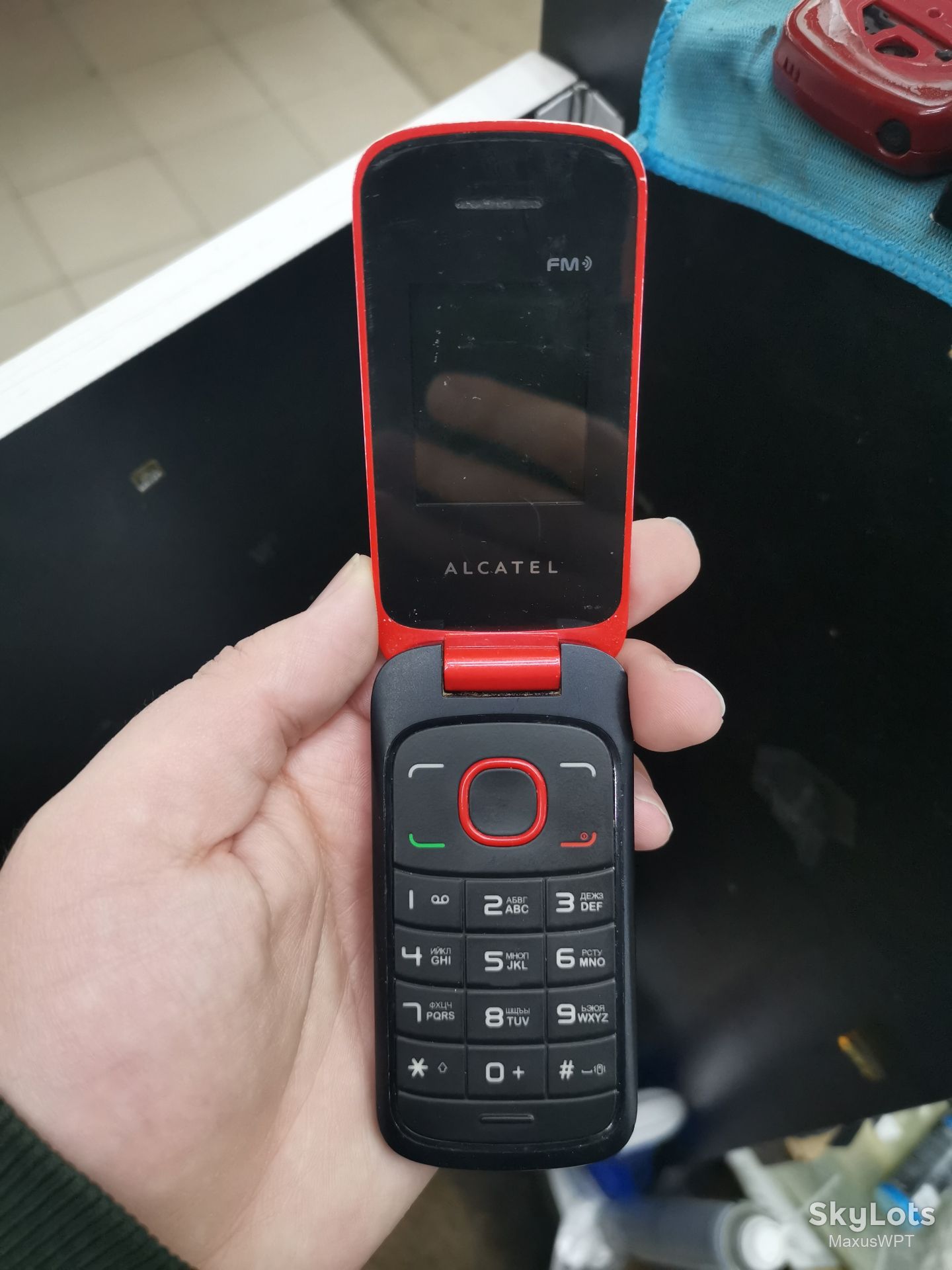 #1871 Sklad Alcatel 1030d red sklad - фото фото фото 0