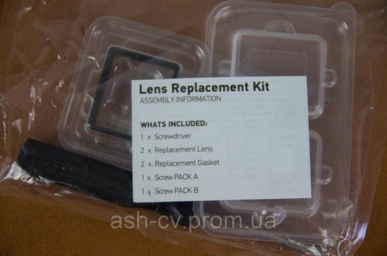 Набір лінз GoPro Lens Replacement Kit Hero 3+ (ASLRK-301) - фото фото фото 3