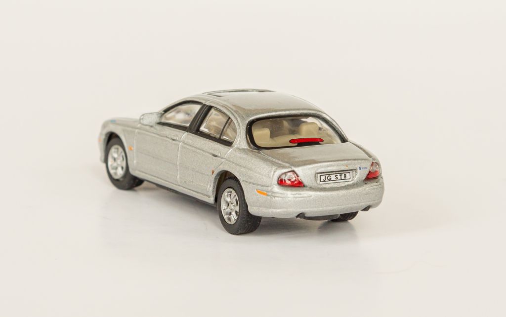 1:72 Jaguar S-Type 1999-2002 silver, Hongweell - фото фото фото 4