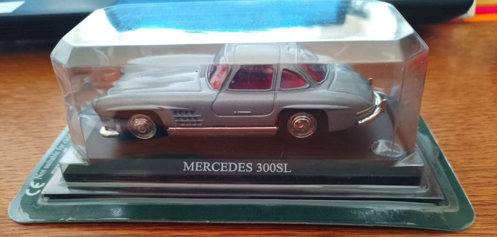 Модель 1:43, Mercedes-Benz 300 SL Gullwing, 1955 года - фото фото фото 4