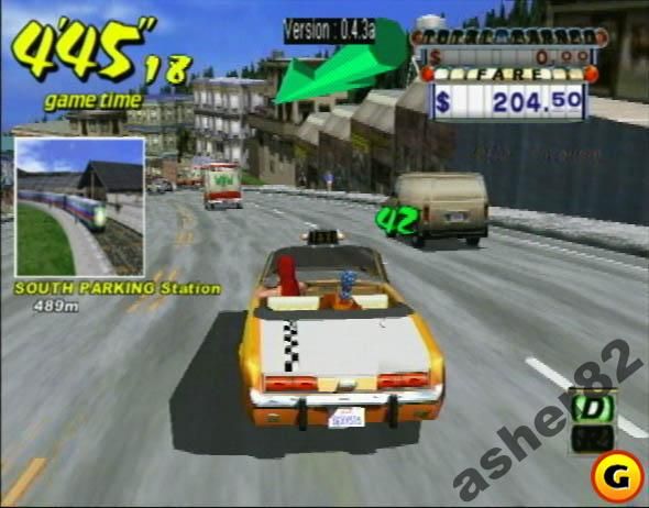 Игра на PS2 "Crazy Taxi"        (PAL) - фото фото фото 6