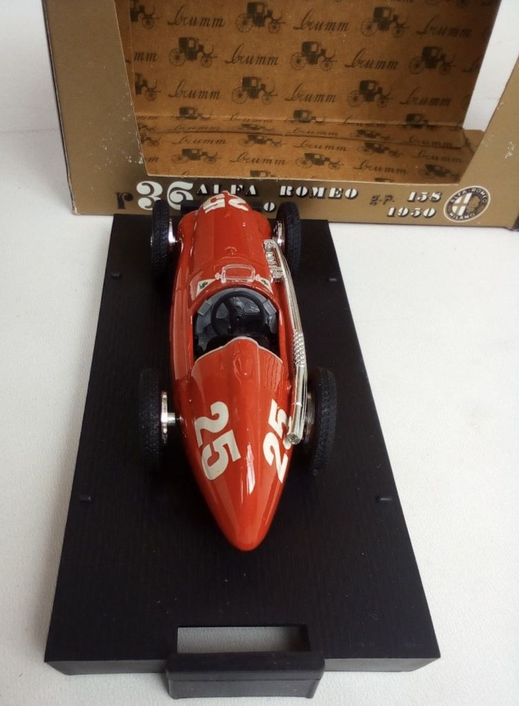 F1 ALFA ROMEO 158 Farina World Champion 1950 1/43 BRUMM - фото фото фото 3