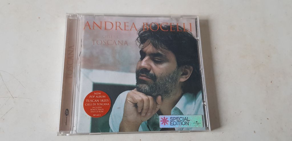 Andrea Bocelli Cieni Di Toscana CD фірмовий - фото фото фото 0