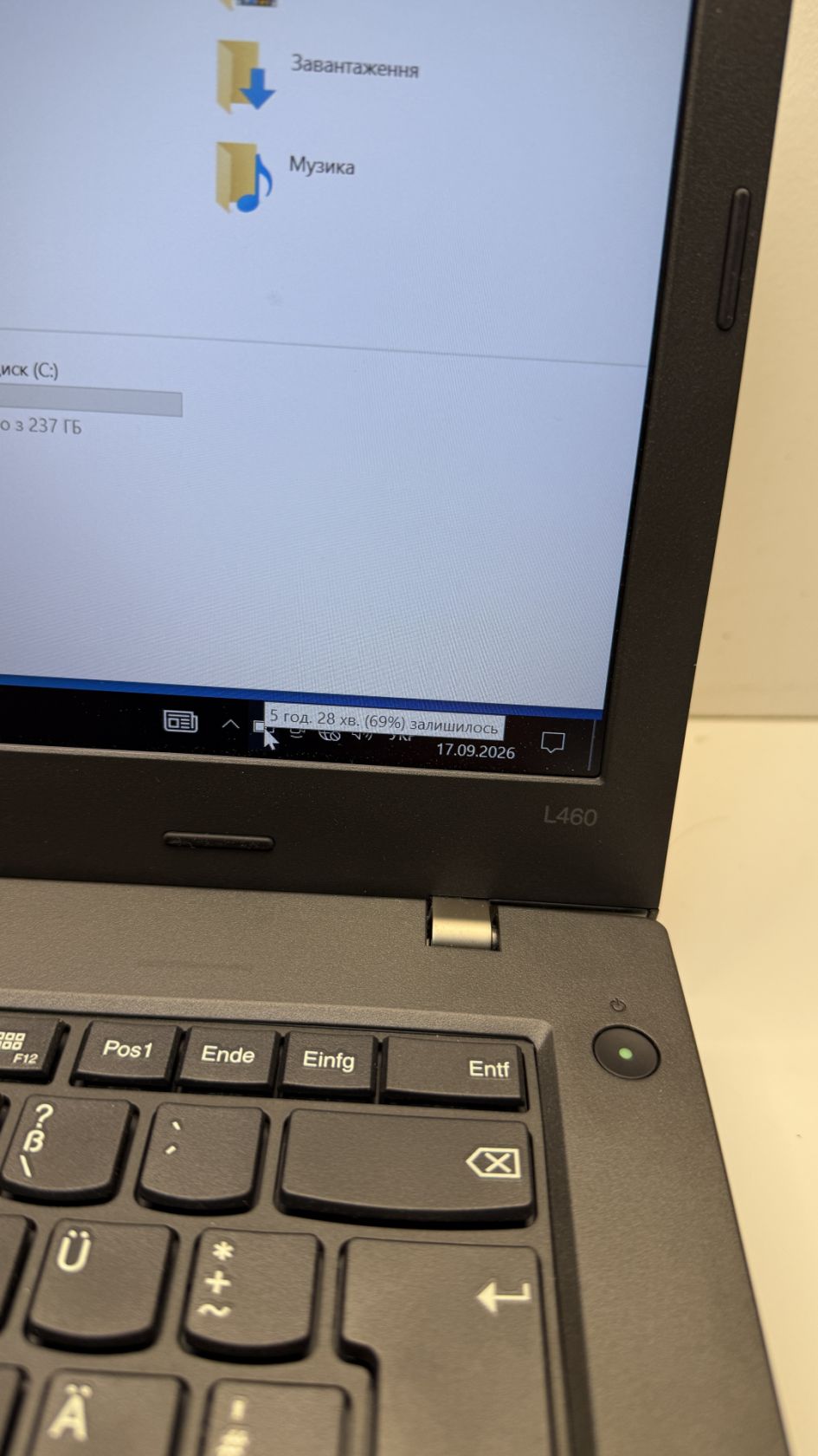 Ноутбук Lenovo L460 Intel Core i5-6200U SSD-256GB DDR3-8GB  ID-00424 - фото фото фото 3