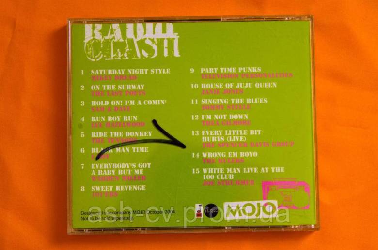 Музичний диск CD. MOJO - RADIO CLASH - фото фото фото 2