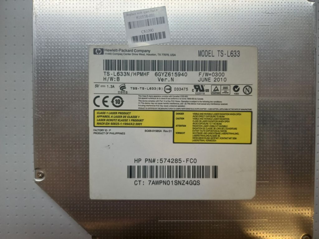 DVD ноутбука HP dv6-6b52er - фото фото фото 3