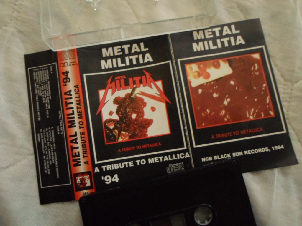 METAL MILITIA Tribute to Metallica 94 аудиокассета - фото фото фото 1