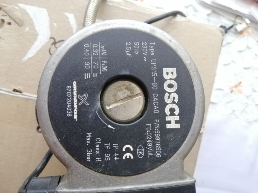 Циркуляционный насос Bosch UPS 15 - 60 . - фото фото фото 7