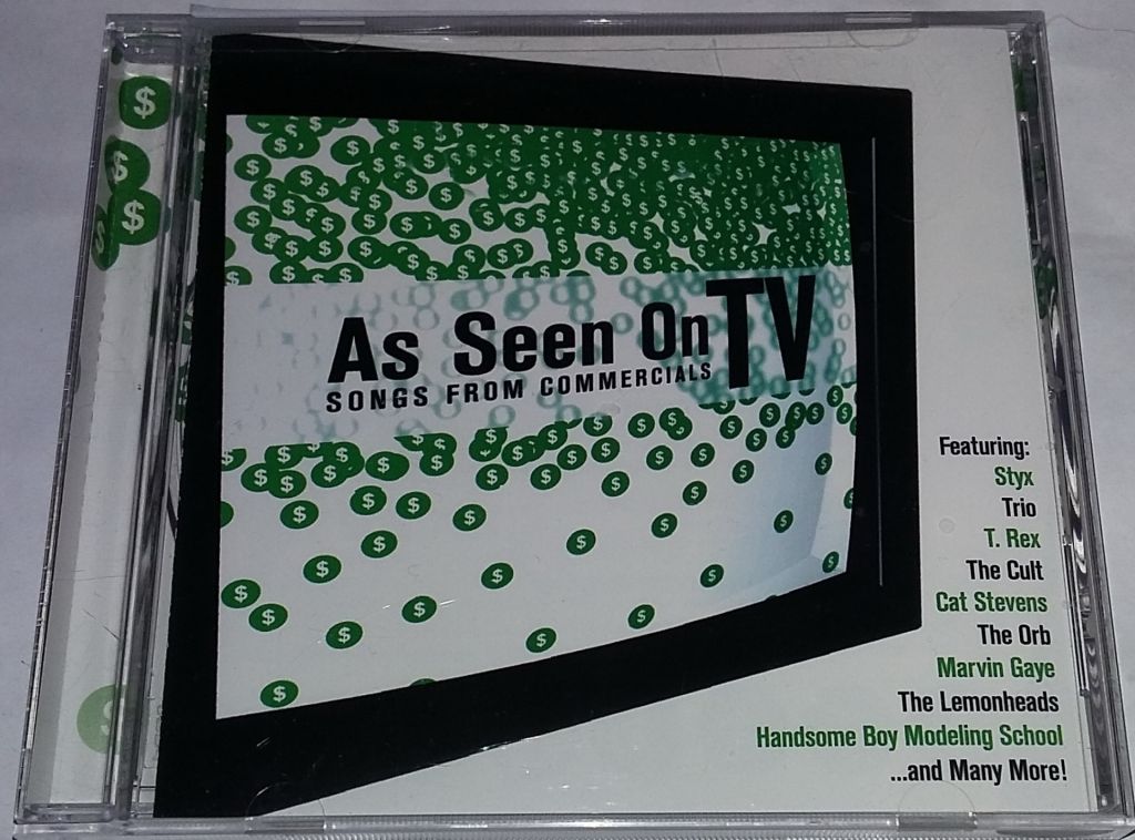 VARIOUS As Seen On TV: Songs From Commercials  CD  US - фото фото фото 0