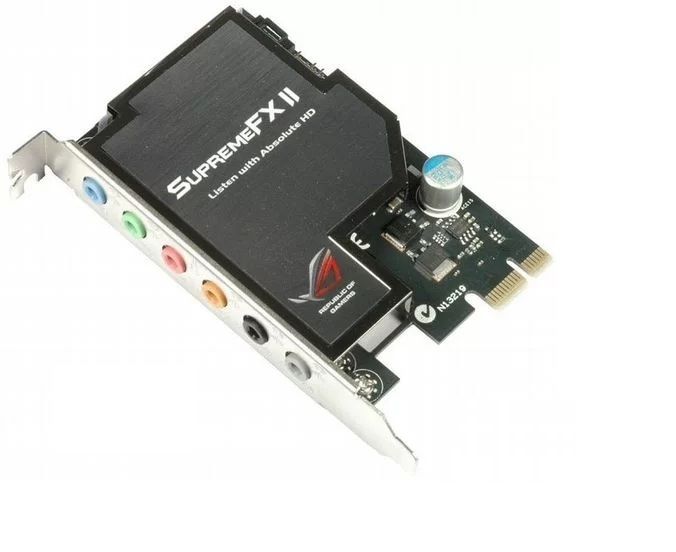 Звуковая карта ASUS SUPREME FX II SUPREME FX2 - фото фото фото 0