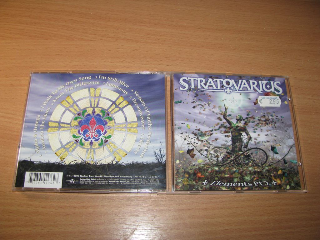 STRATOVARIUS - Elements Pt.2  (2003 Nuclear Blast 1st press) - фото фото фото 0