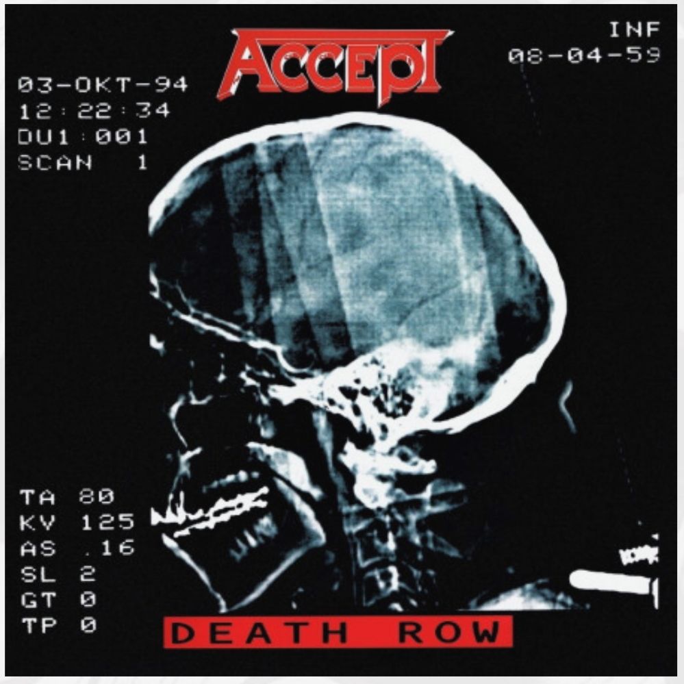 Accept - Death Row - 1994.   (2LP). 12. Vinyl. Пластинки. Holland. S/S - фото фото фото 0