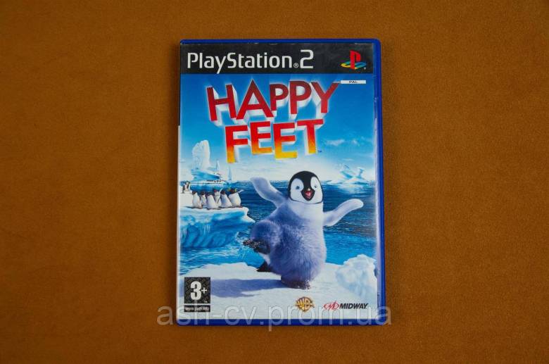 Диск для Playstation 2, гра Happy Feet - фото фото фото 0