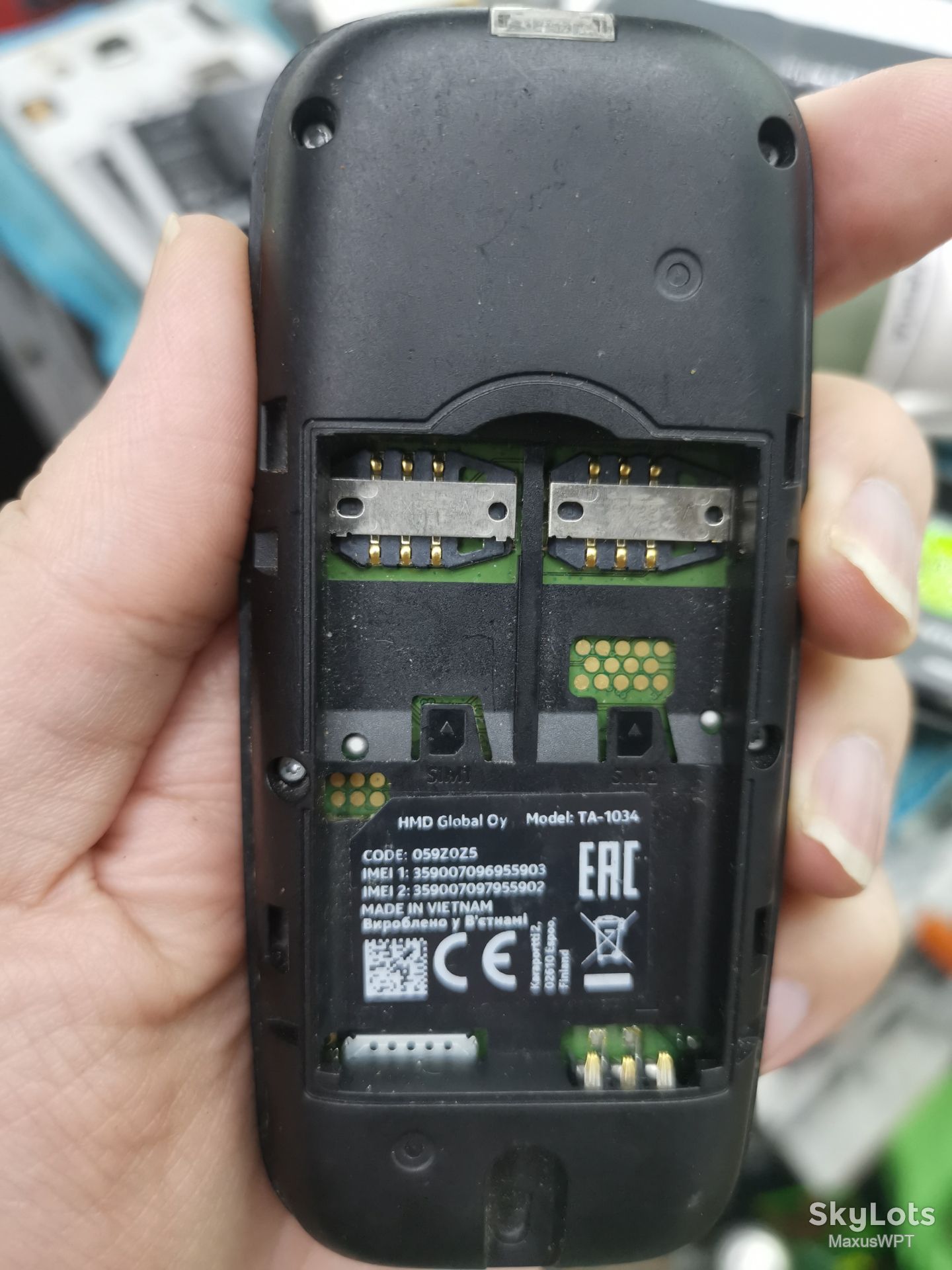 Shop Nokia 105 TA 1034 TA-1034 Black 2 - фото фото фото 6