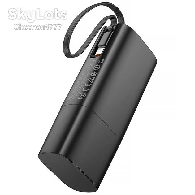 Power Bank HOCO J148 Handy PD20W Power bank with cable  (EU)  (5000mAh) - фото фото фото 2