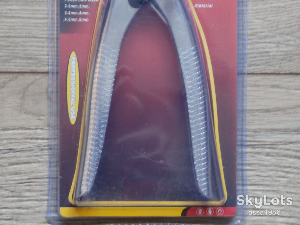 Револьверный дырокол Jinfeng Tools , пробойник для кожи, картона - фото фото фото 2