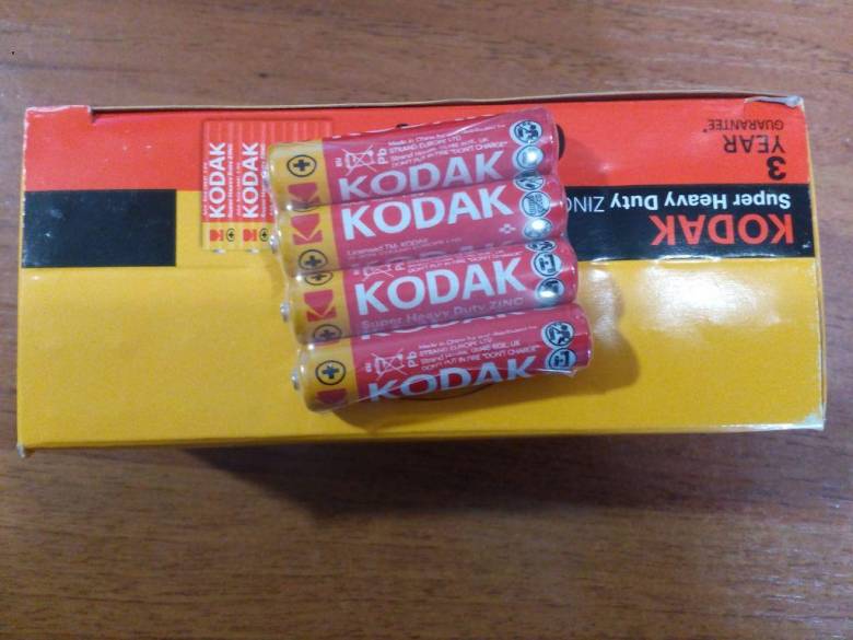 Батарейка ААA KODAK мініпальчик сольова - фото фото фото 0