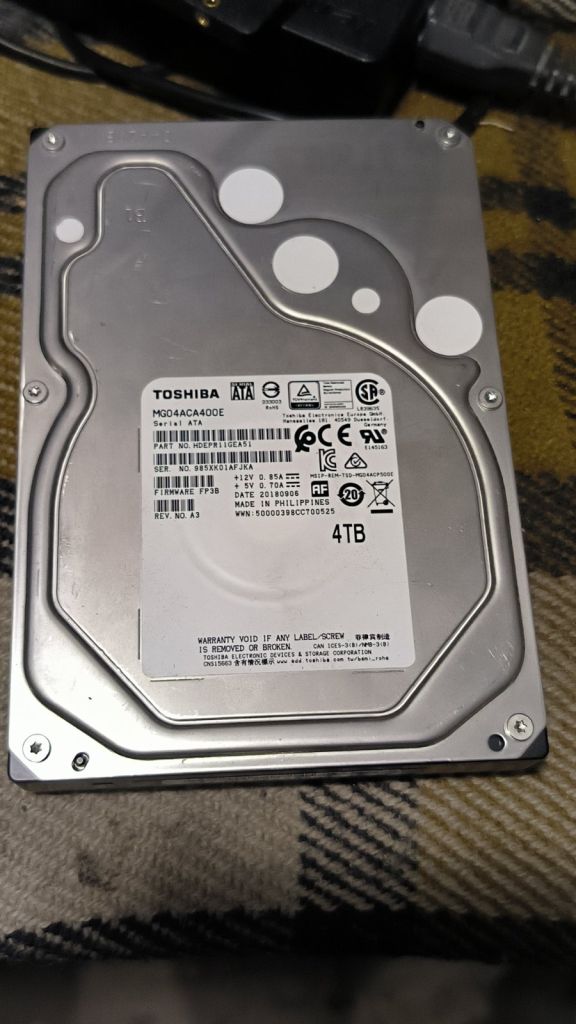 Жорсткий диск TOSHIBA MG04ACA400E 4TB №14 - фото фото фото 0