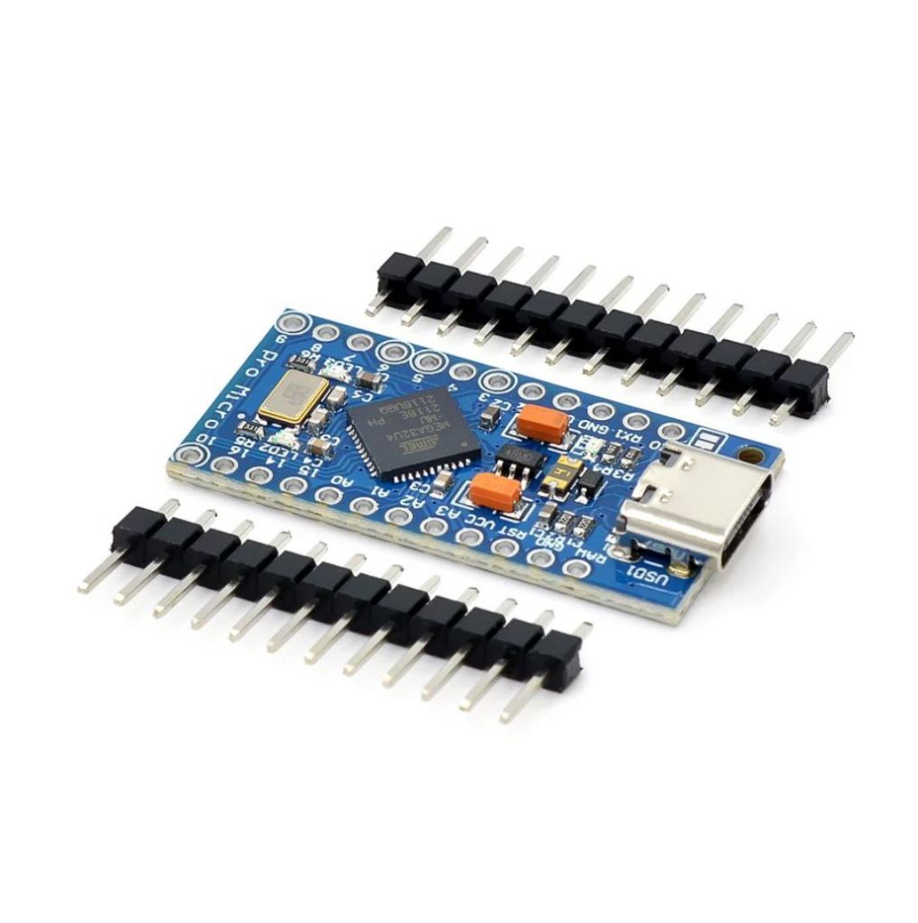 Плата Розробника Pro Micro ATmega32U4 Leonardo, typeC - фото фото фото 0
