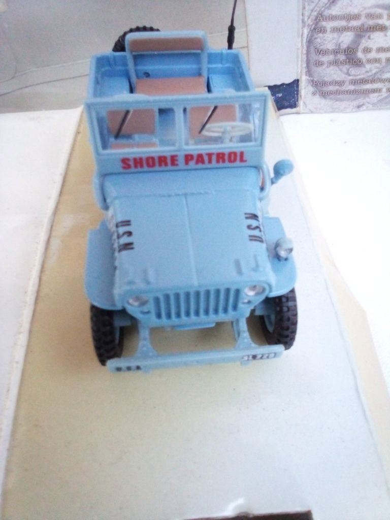 HONGWELL Jeep CJ-2A Shore Patrol 1:43 Cararama - фото фото фото 4