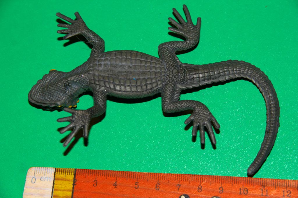 ящірка LIZARD ТВАРИНИ животные Китай М`ЯКА РЕЗИНА - фото фото фото 2