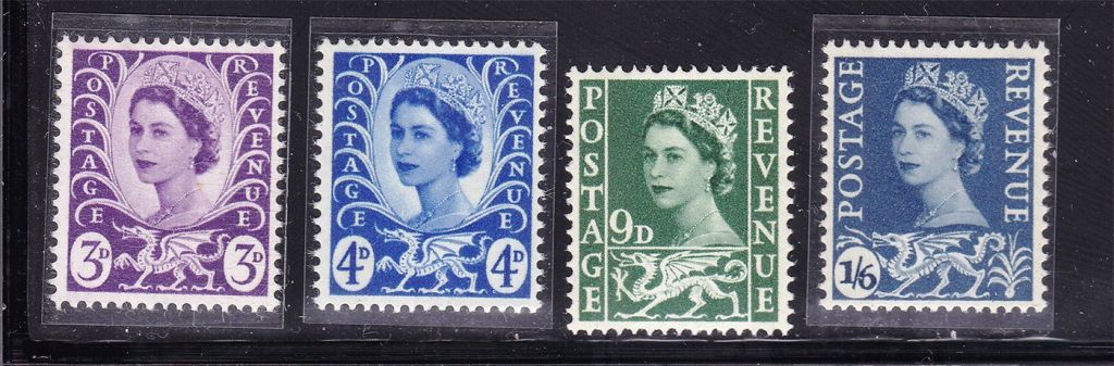 GB  Великобритания Уельс  1958 г  MNH - фото фото фото 0