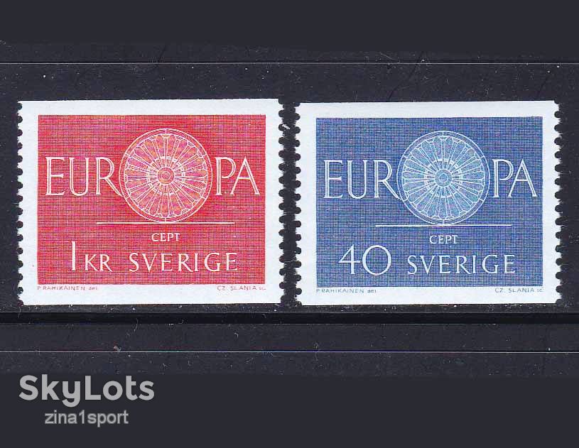 Флот EU Швеция 1960 г MNH - ЕВРОПА - СЕРТ - - фото фото фото 0