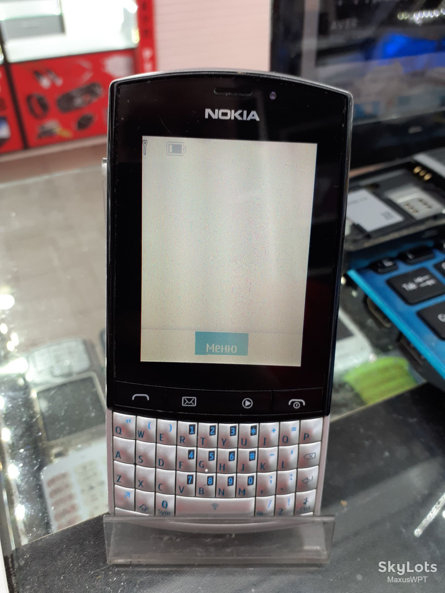 #819 Nokia Asha 303 White sklad - фото фото фото 1