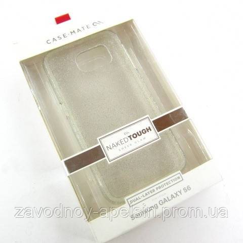 Samsung G920 S6 защитный чехол блестки Case Mate - фото фото фото 2