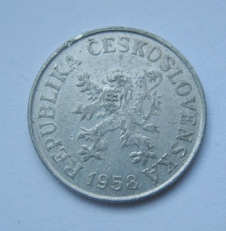 10 гелерів = 1958 р. = ЧЕХОСЛОВАЧЧИНА - фото фото фото 1